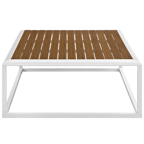 Stance Outdoor Patio Aluminum Coffee Table - BUILDMYPLACE