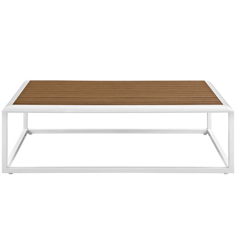 Stance Outdoor Patio Aluminum Coffee Table - BUILDMYPLACE