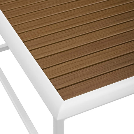 Stance Outdoor Patio Aluminum Coffee Table - BUILDMYPLACE