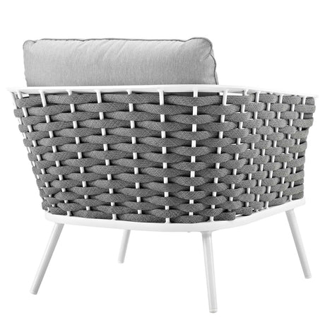 Stance Outdoor Patio Aluminum Armchair - BUILDMYPLACE