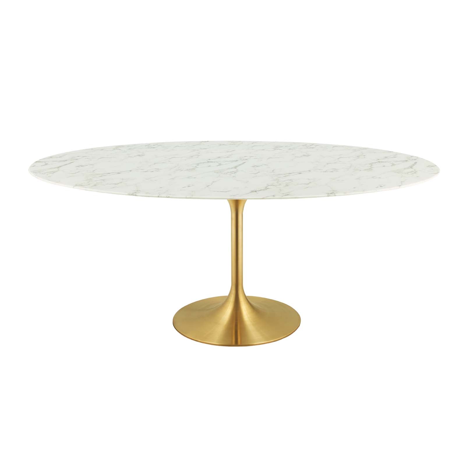 Lippa 78 online oval dining table