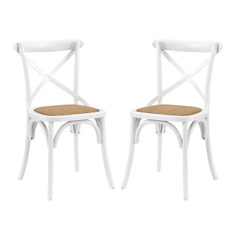 Modern Gear Dining Armless Side Chair - Leisure Tea - Breakfast Chair - BUILDMYPLACE