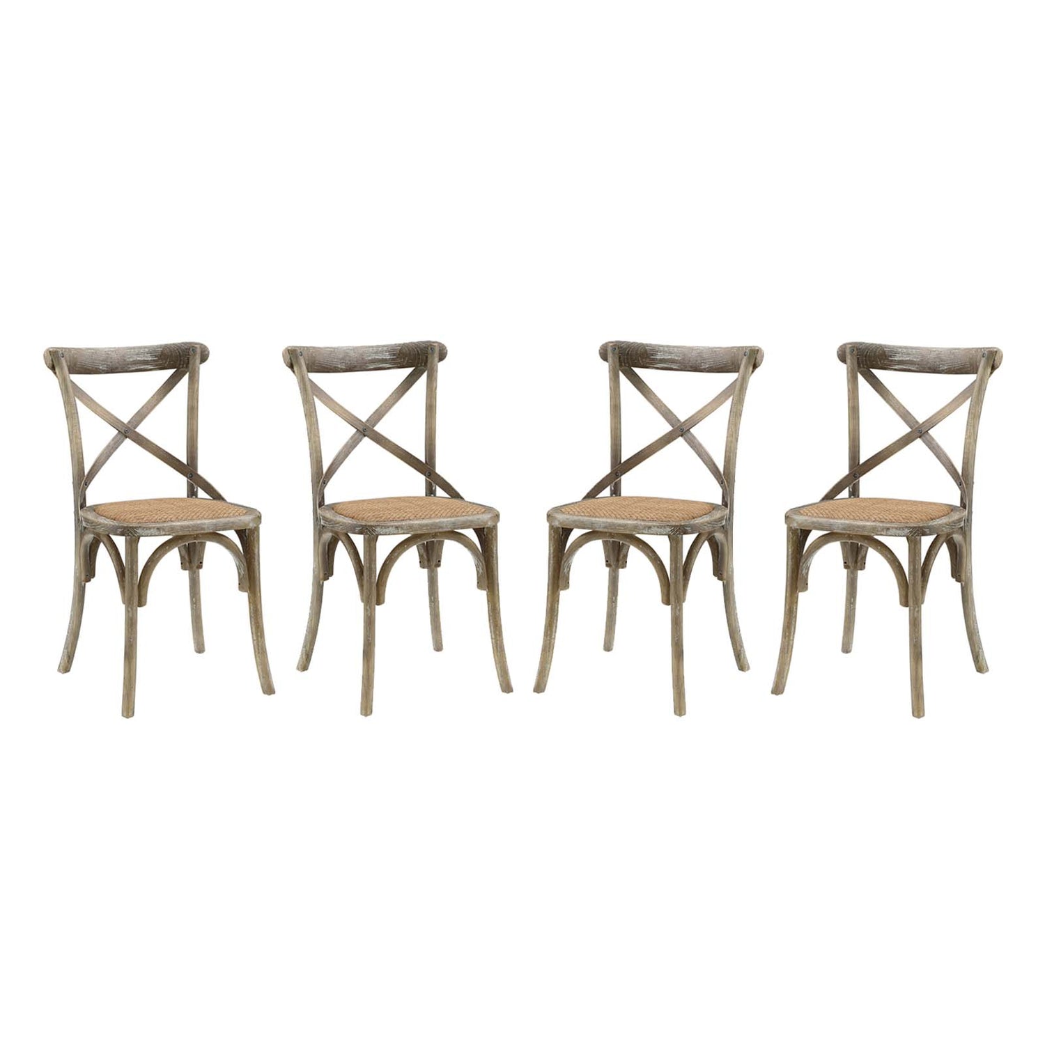 Modern Gear Dining Armless Side Chair - Leisure Tea - Breakfast Chair - BUILDMYPLACE