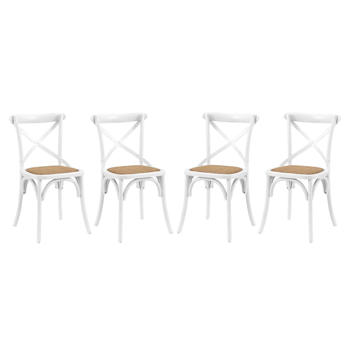 Modern Gear Dining Armless Side Chair - Leisure Tea - Breakfast Chair - BUILDMYPLACE