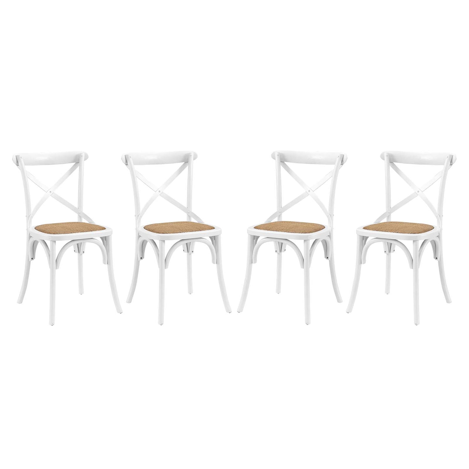 Modern Gear Dining Armless Side Chair - Leisure Tea - Breakfast Chair - BUILDMYPLACE