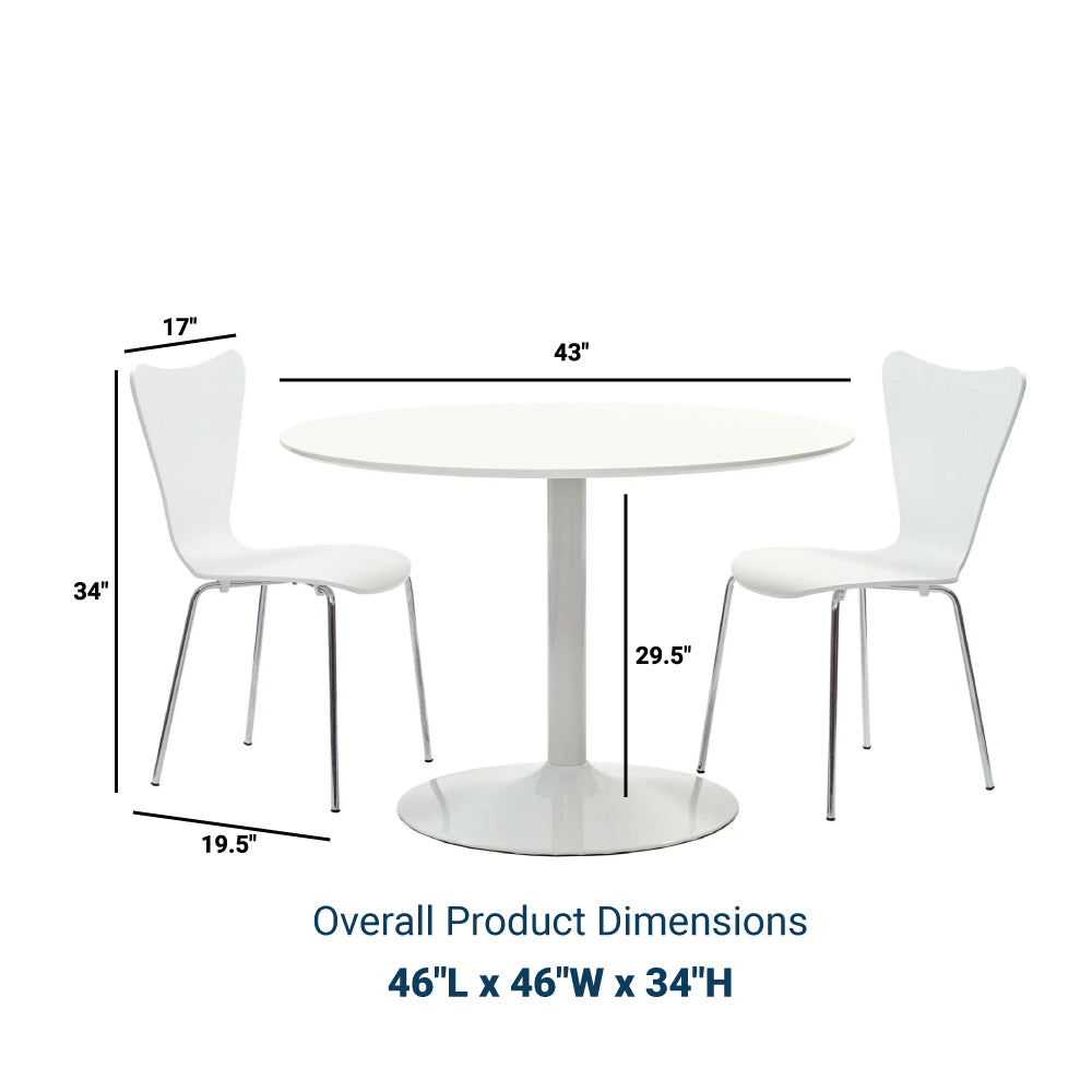 Revolve 3 Piece Dining Set - BUILDMYPLACE