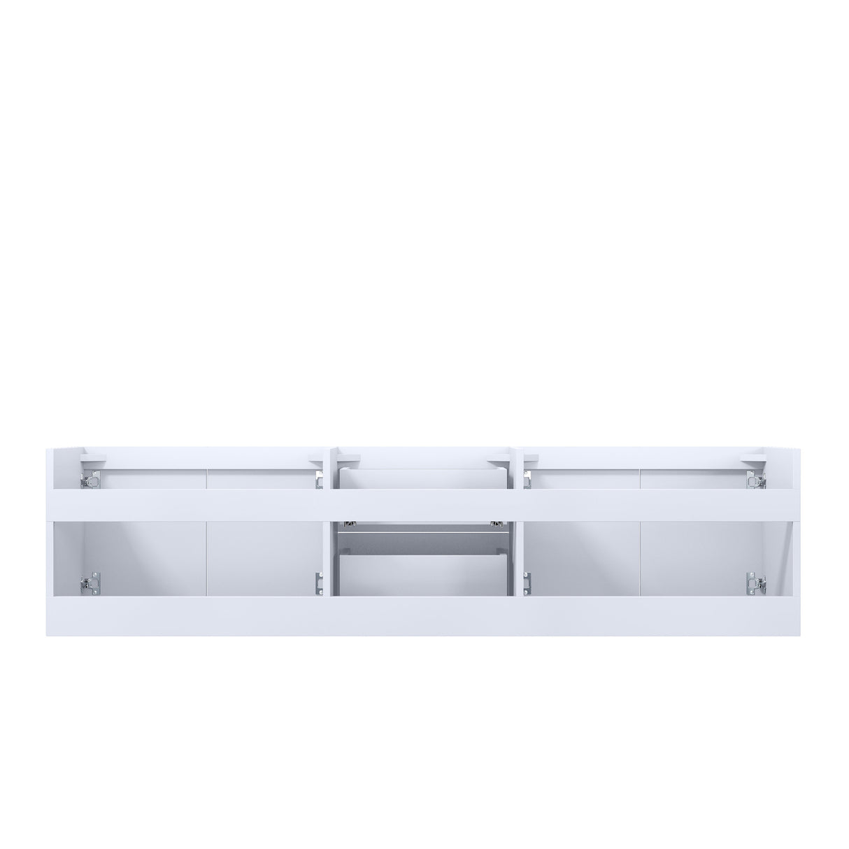 Geneva 72" Glossy White Vanity Cabinet Only