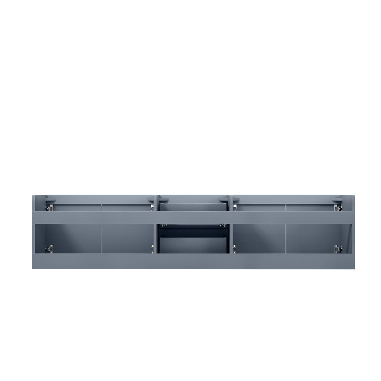 Geneva 80" Dark Grey Vanity Cabinet Only