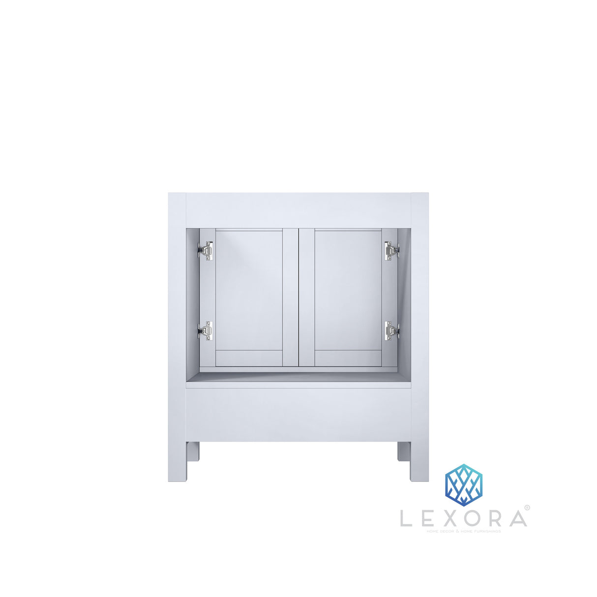 Jacques 30" White Vanity Cabinet Only