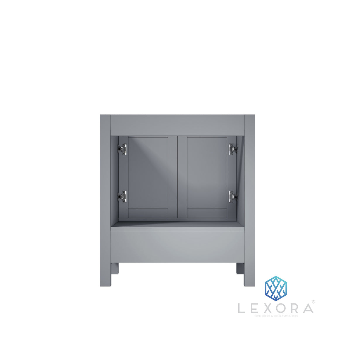 Jacques 30" Distressed Grey Vanity Cabinet Only