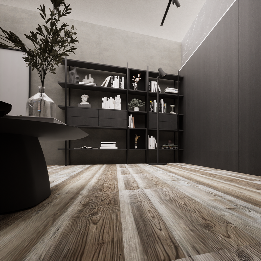 SPC w/Pad Treasure Oak 4.2mm 7" x 48" A Grade 75008