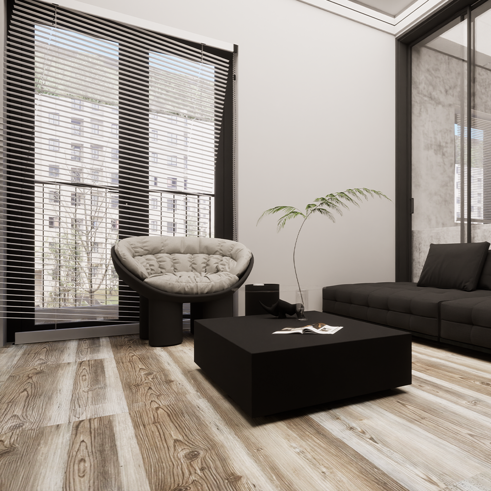 SPC w/Pad Treasure Oak 4.2mm 7" x 48" A Grade 75008