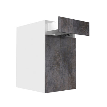 RTA - Rustic Grey - Single Door Base Cabinets | 18"W x 34.5"H x 24"D