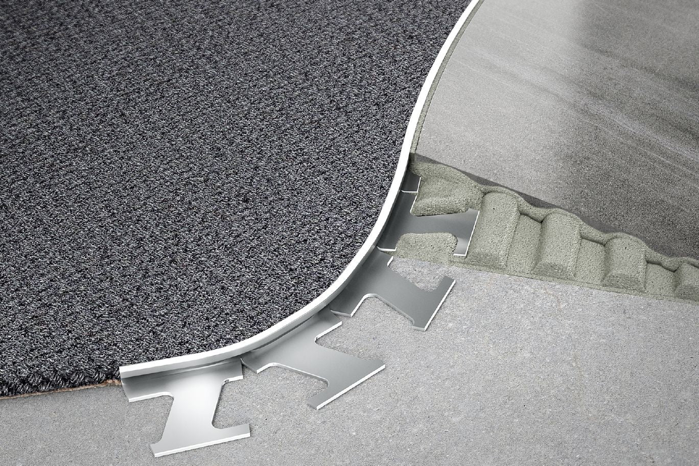 Schiene Decorative Edge-Protection Alum Satin