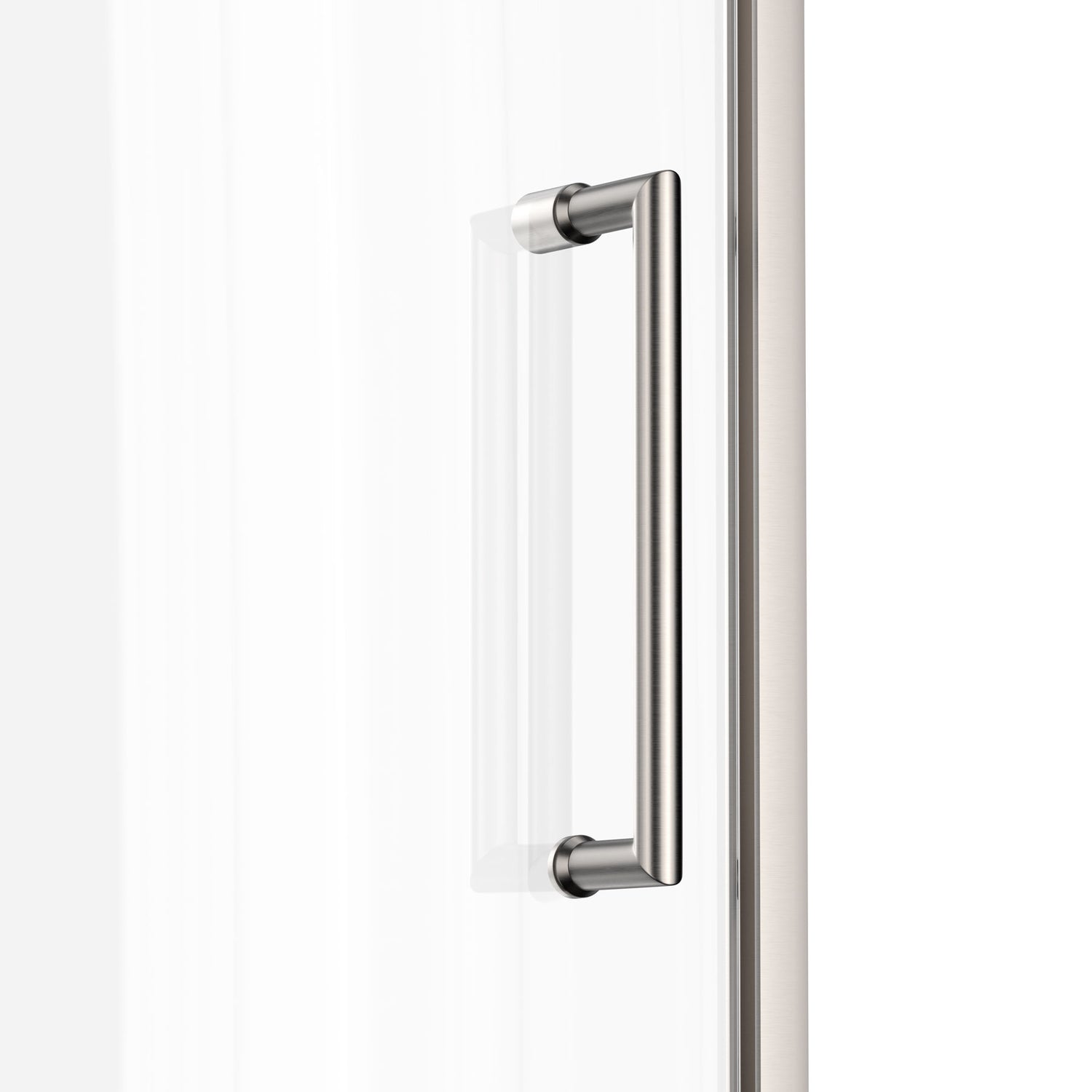 Ivanees 36 In. W X 76 In. H Framed Pivot Glass Shower Door With Soft- Closing Clear Tempered Glass