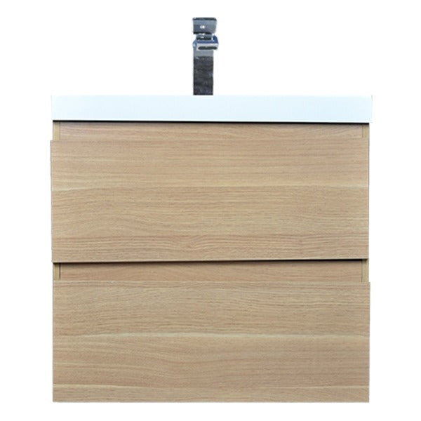 Brooklyn Floating / Wall Mounted Bathroom Vanity With Acrylic Sink