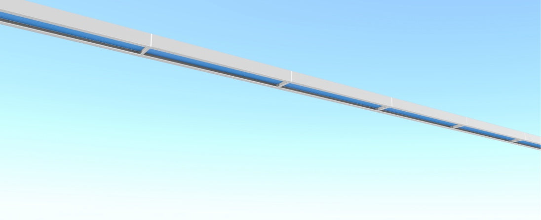 LED panel, 150W, 2500-10000k, 3500-4500LM, 90-277V, Dim: 58" 10.6" 4.56, Beam angle 30 degree