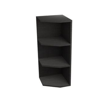 RTA - Dark Wood - End Wall Shelf Base Cabinets | 12