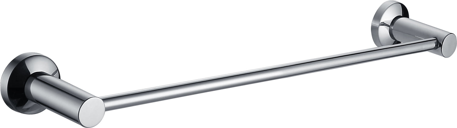 Nirvana Wall Mounted Towel Bar in Chrome