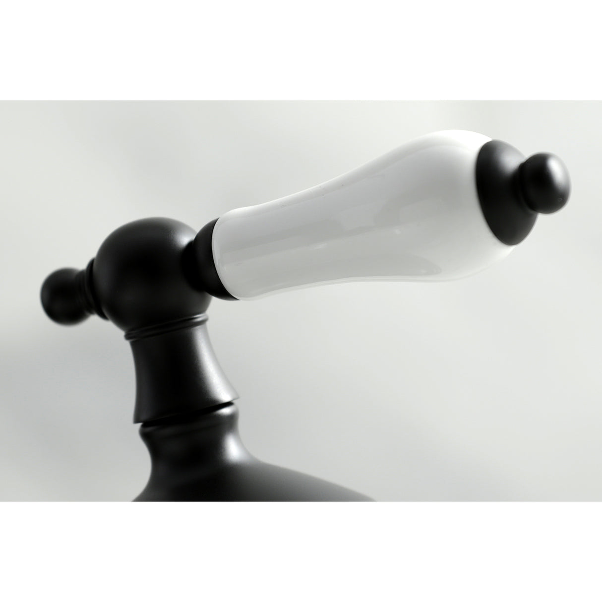 Heritage Widespread Lavatory Faucet W/ Porcelain Lever Handle