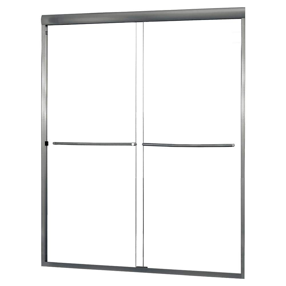 Sliding Framed Tempered Glass Tub Door - Cove Design for Modern Bathrooms