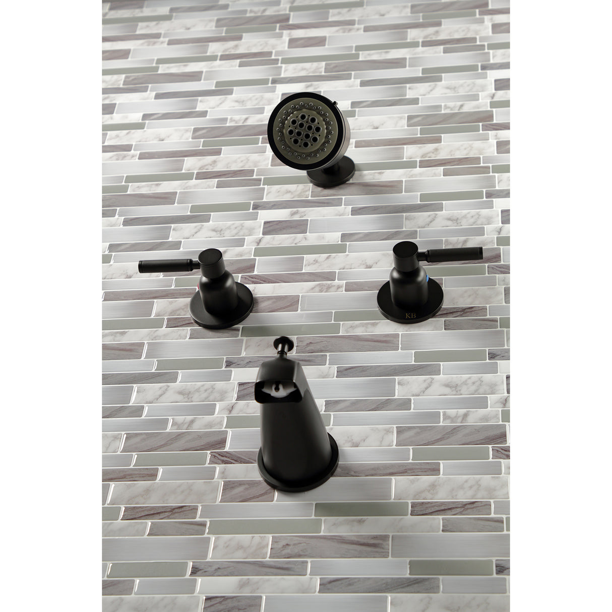 Kaiser Two Handle Tub And Shower Faucet