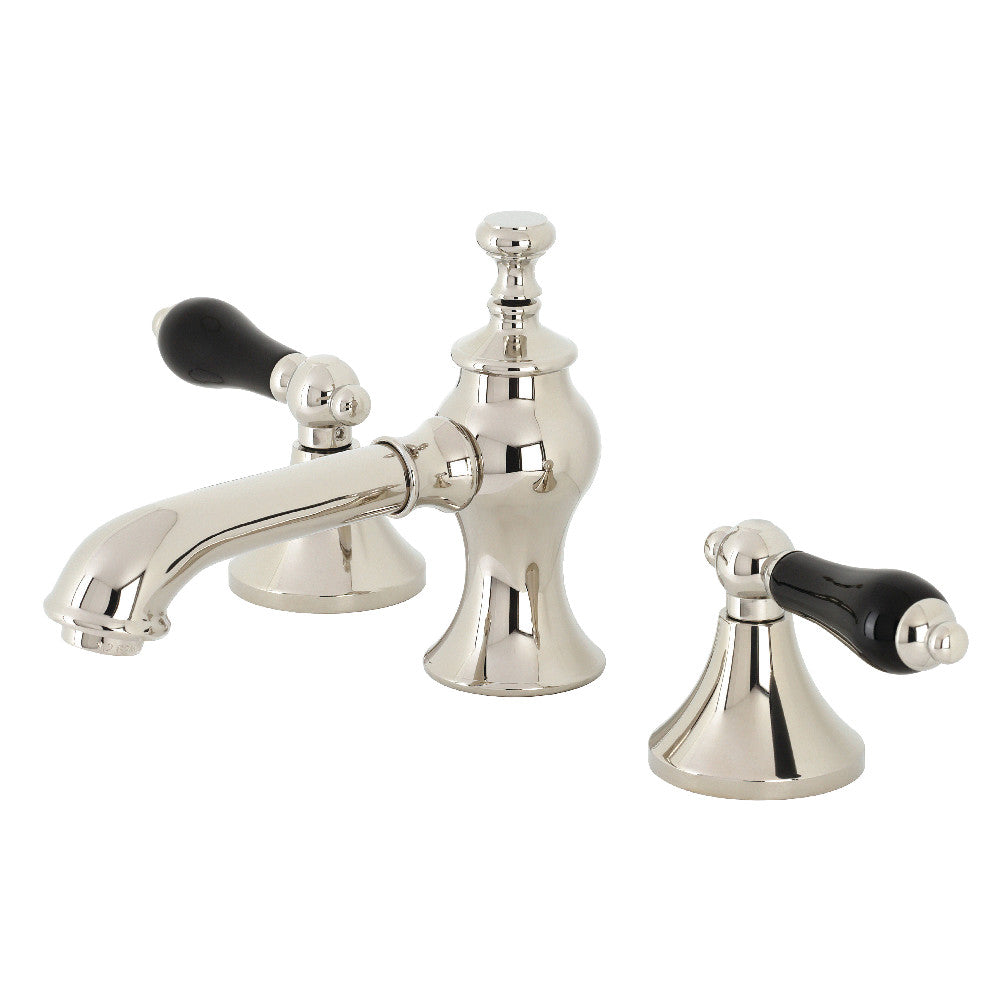 Widespread Traditional Bathroom Faucet with Brass Pop-Up