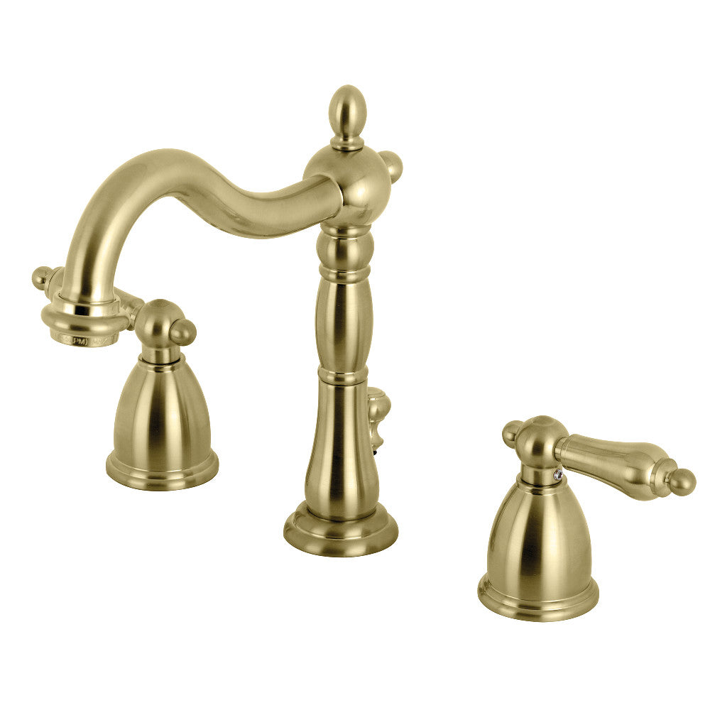 Heritage 8 inch Widespread Traditional Bathroom Faucet