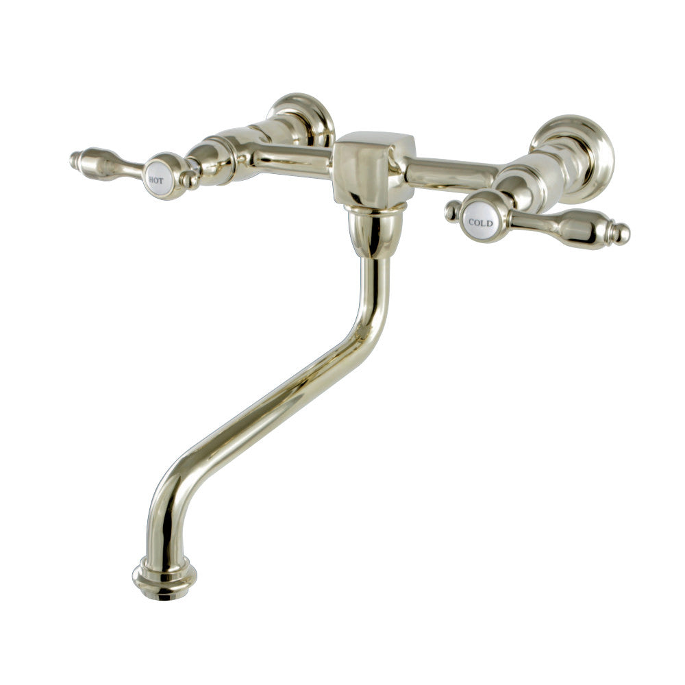 Tudor Wall Mount Bathroom Faucet