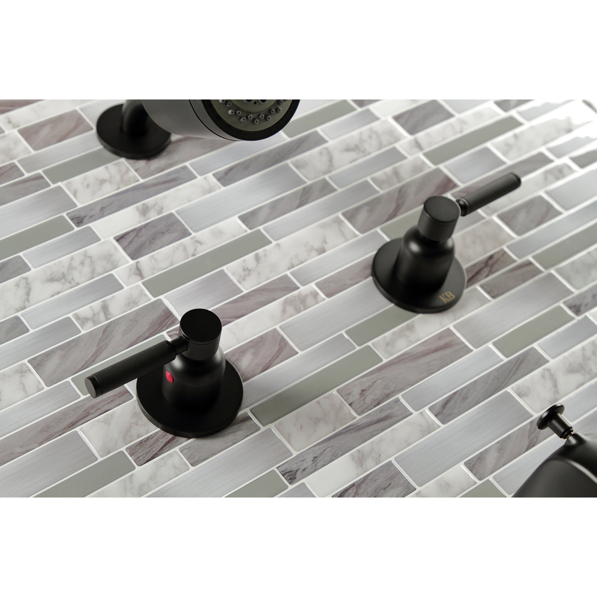 Kaiser Two Handle Tub And Shower Faucet
