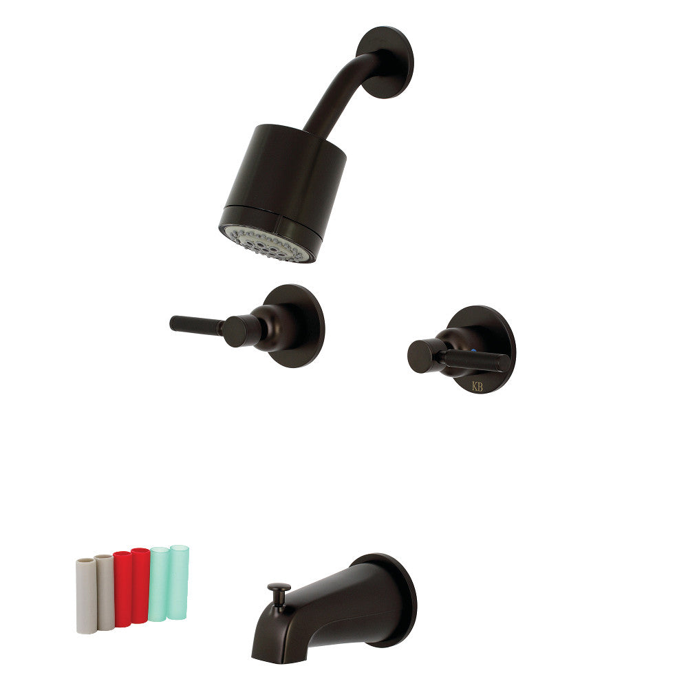 Kaiser Two Handle Tub And Shower Faucet