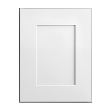 Kitchen Cabinet - White Shaker Cabinet Sample Door - Elegant White