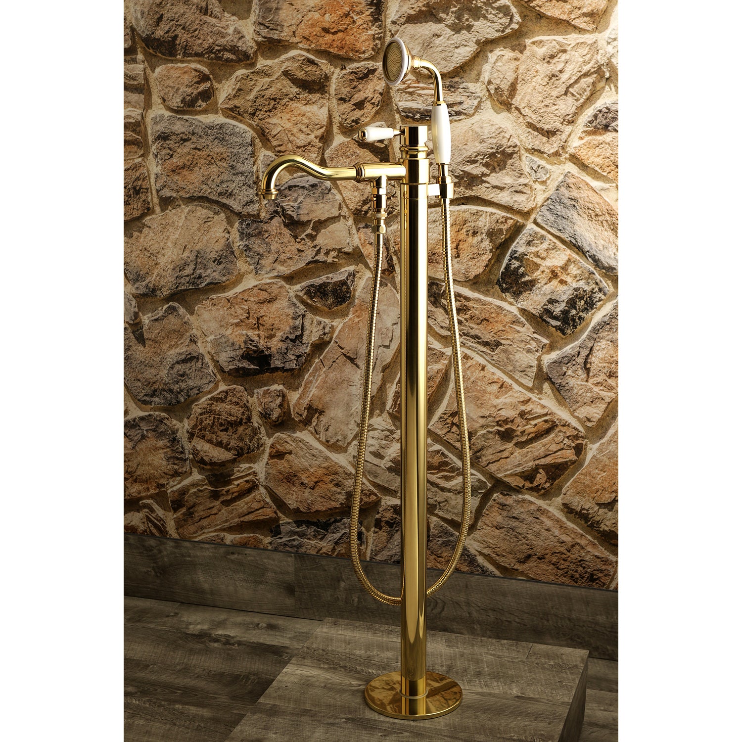 Paris Freestanding Tub Faucet With Hand Shower