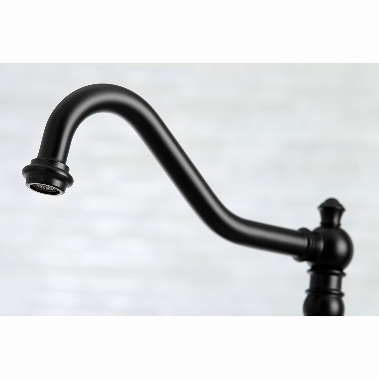 Restoration 8" Bridge Kitchen Faucet With Sprayer, 1.8 GPM Flow Rate
