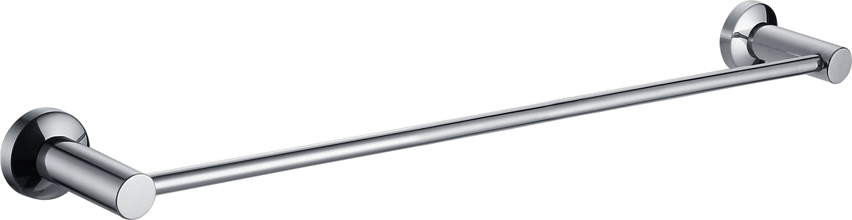 Nirvana Wall Mounted Towel Bar in Chrome