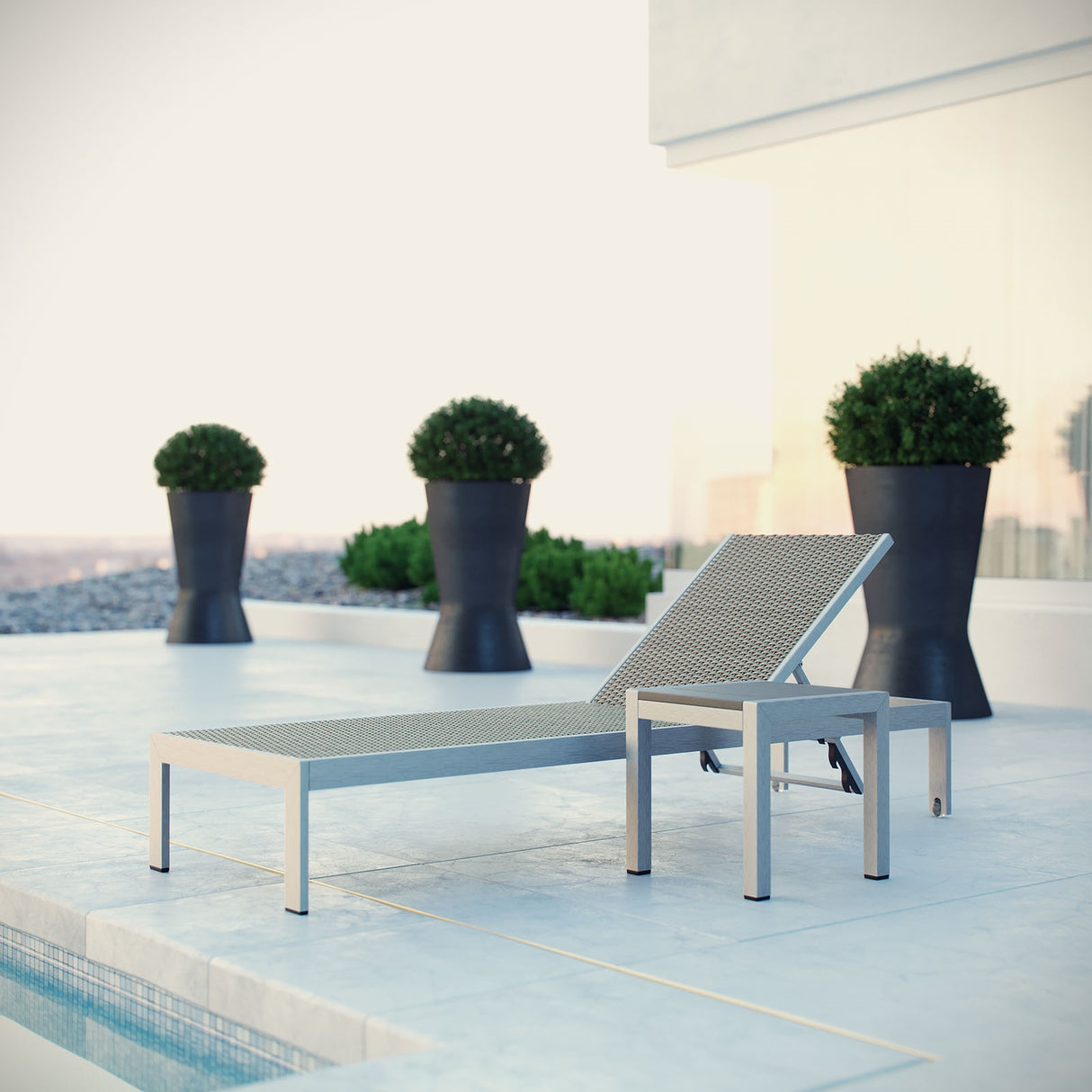 Shore 2 Piece Outdoor Patio Set - BUILDMYPLACE