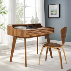 Modern Render Writing Desk - Storage Organizer for Living Room - Office Desk - BUILDMYPLACE