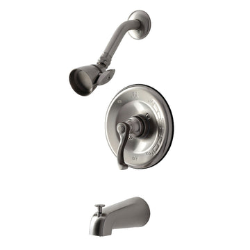 Tub And Shower Faucet, Brushed Nickel