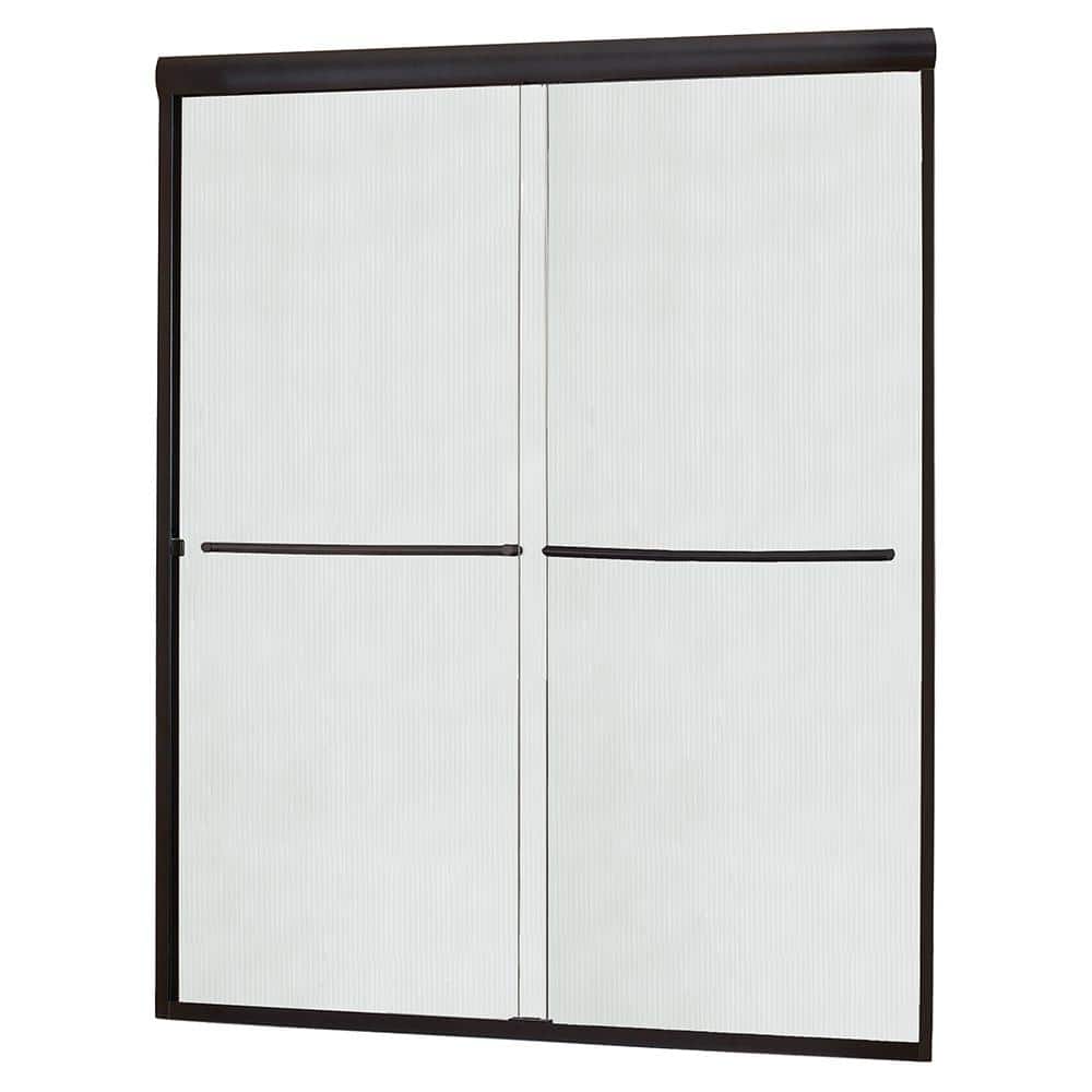 Semi-Framed Sliding Bypass Glass Shower Door - Cove