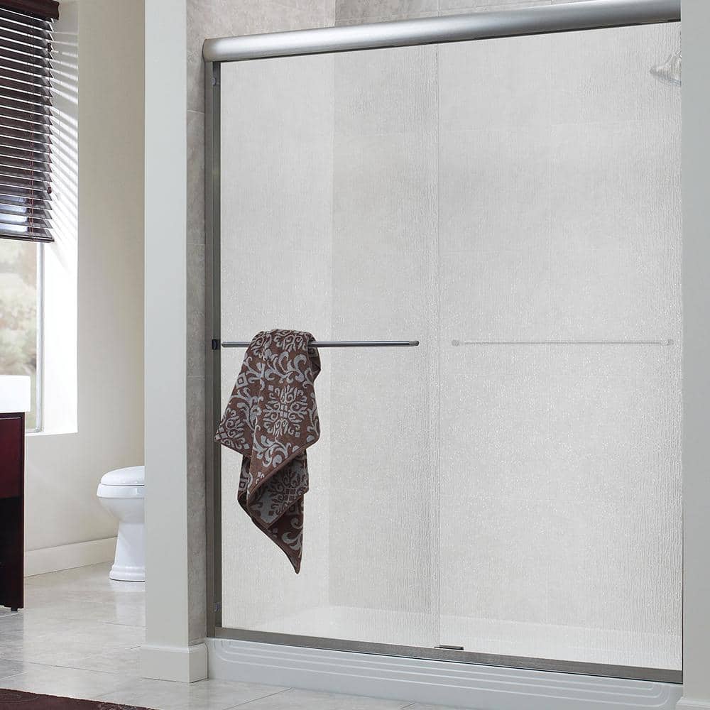 Semi-Framed Sliding Bypass Glass Shower Door - Cove