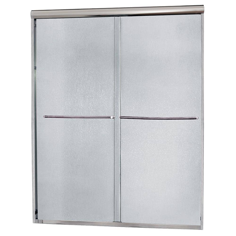 Semi-Framed Sliding Bypass Glass Shower Door - Cove