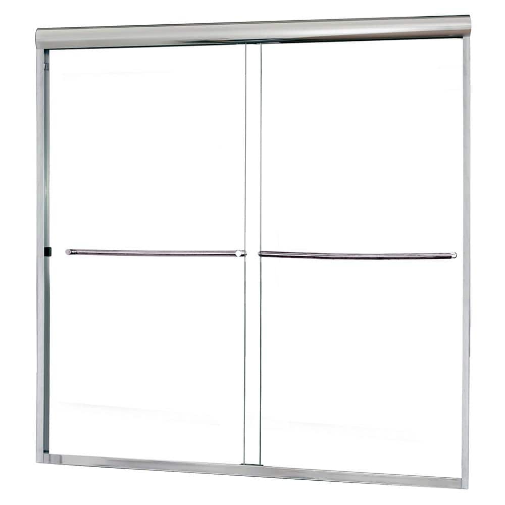 Sliding Framed Tempered Glass Tub Door - Cove Design for Modern Bathrooms