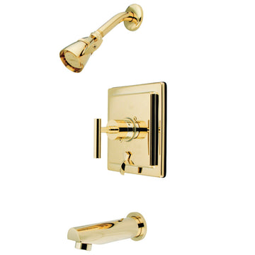 Manhattan Sungle Handle Tub and Shower Faucet