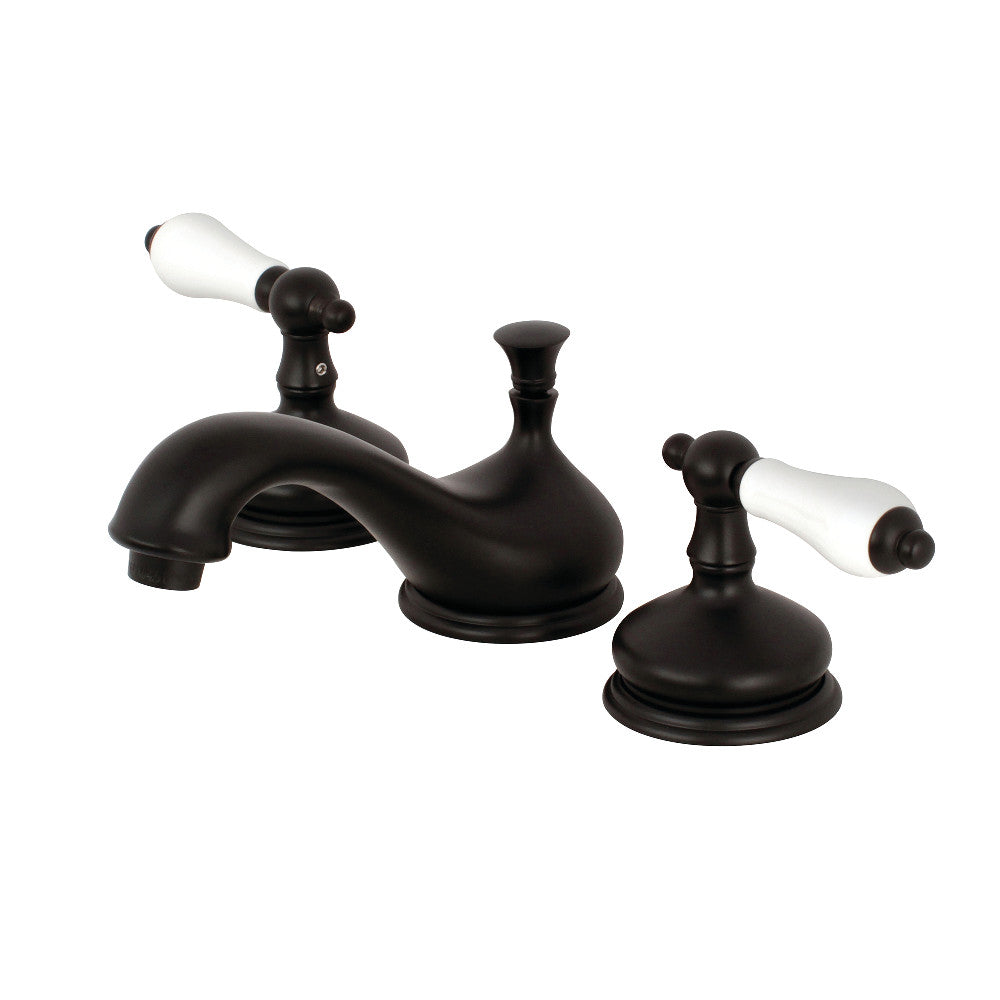Heritage Widespread Lavatory Faucet W/ Porcelain Lever Handle