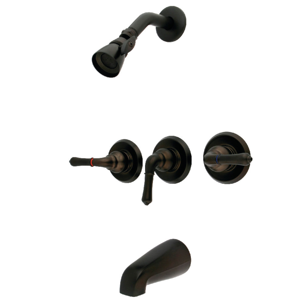 Magellan Tub & Shower Faucet With 3 Handles