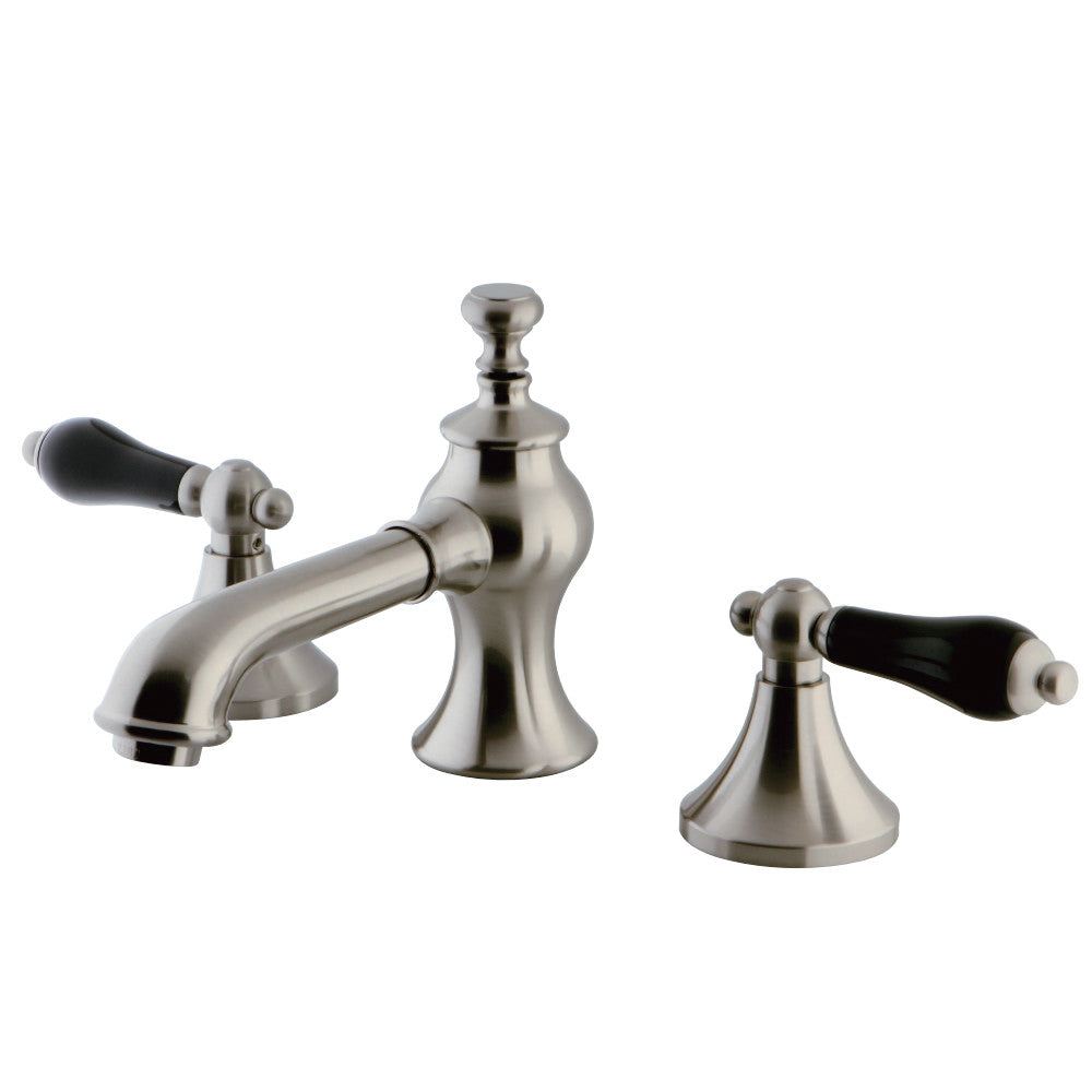 Widespread Traditional Bathroom Faucet with Brass Pop-Up