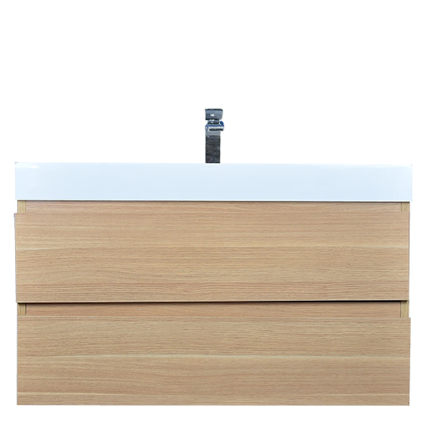 Fusion Floating / Wall Mounted Bathroom Vanity with Acrylic Sink