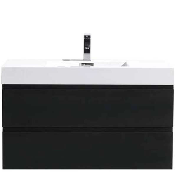 Fusion Floating / Wall Mounted Bathroom Vanity with Acrylic Sink