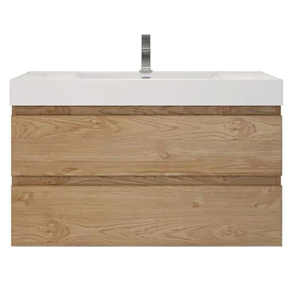 Fusion Floating / Wall Mounted Bathroom Vanity with Acrylic Sink