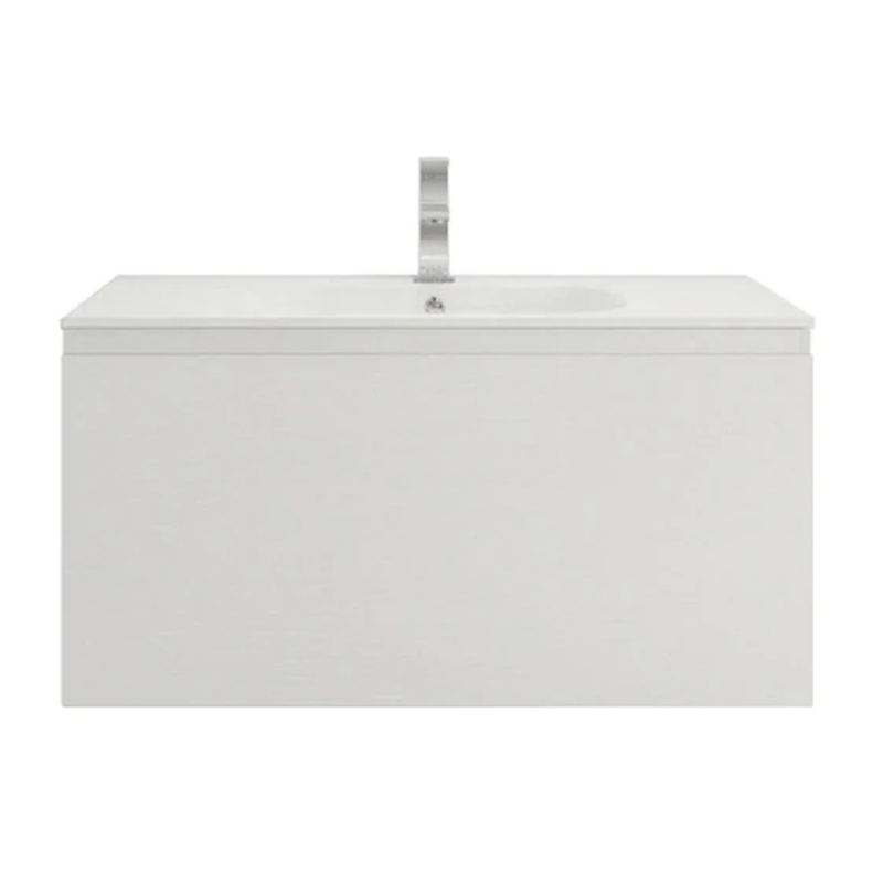 Aipo Floating / Wall Mounted Bathroom Vanity with Acrylic Sink